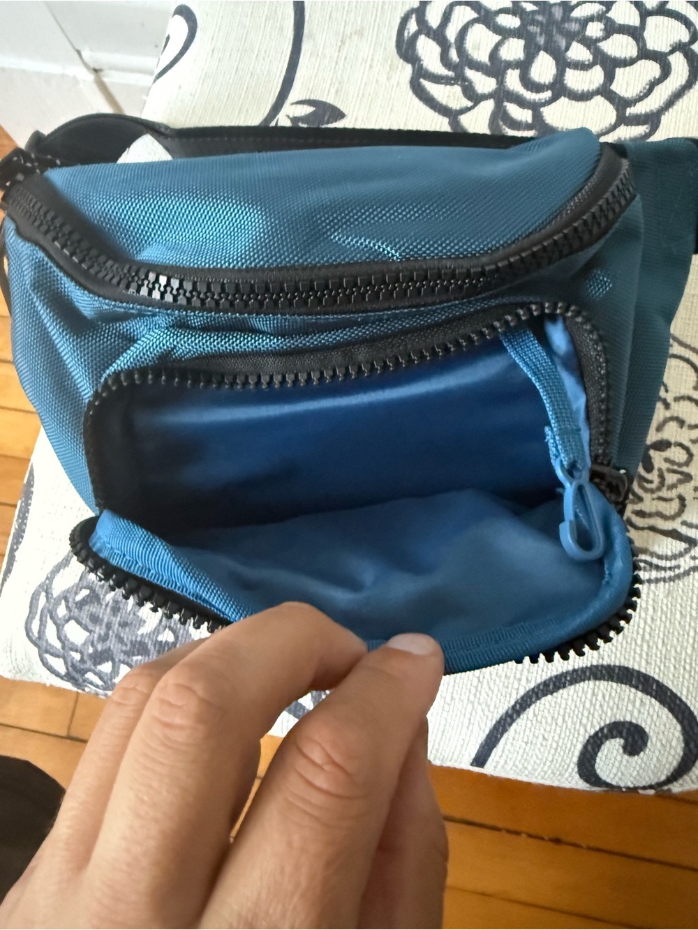 Jordan Jumpman Crossbody Bag Blue Black Waist Pack Travel Gym NWT ⭐